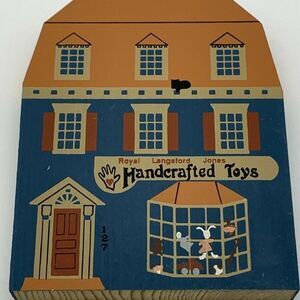 Vintage 1989 Cats Meow Village Handcrafted Toys